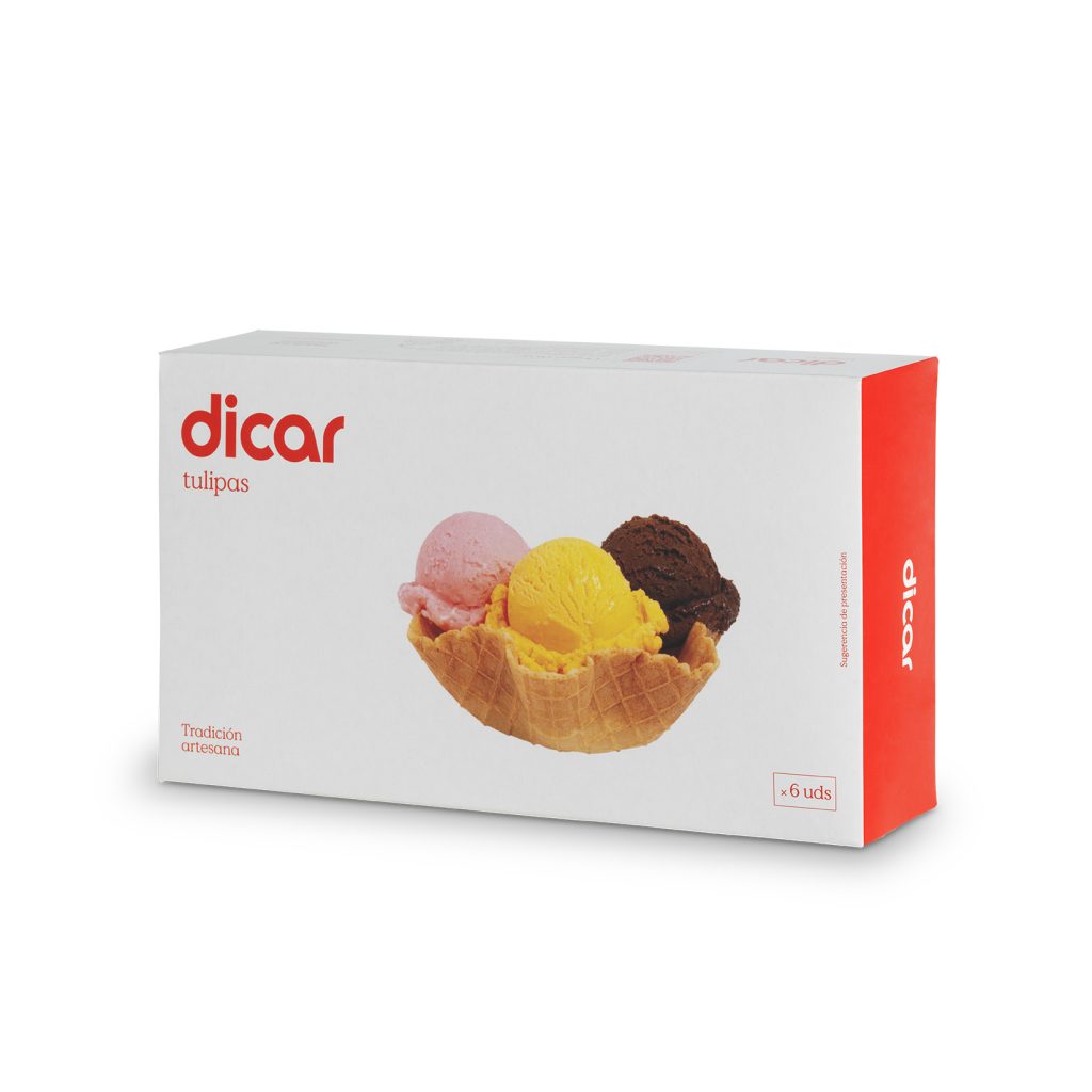 Caja 6 tulipas para helado